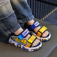 Boys Sandals 2024 Summer Sports Lightweight Anti-slip Children Sandals Middle Big Kids Trendy Boys B