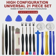 21 in 1 Mobile Phone Repair Tools Kit Spudger Pry Opening Tool Screwdriver Set For iPhone X XR 11 12