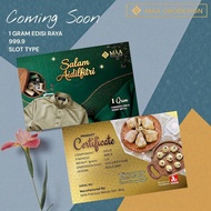 Gold bar MAA Orodesign 1gram  999