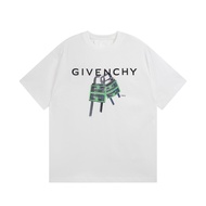 GIVENCHY/GIVENCHY 2026 Early Spring New Style Short-Sleeved T-Shirt Men Women Couple Style 100% Cott