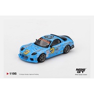 MINI GT 1/64 #1195 MAZDA RX-7 RE-AMEMIYA 2025 D1GP