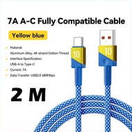 ESSAGER USB Type Data Cable a to Type C Multifunction Fast Charging 7A - EXCT-ZQ