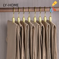 LY 1pcs Multifunctional Hook Clip, Metal Aluminum Alloy Storage Clip, Quality With Hook Seamless Non-slip Clothes Pegs Skirt