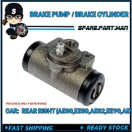 CYLINDER / BRAKE PUMP REAR RIGHT AE80,EE80,AE82,EE90,AE90,AE92,AE101,EE111 11/16  SPM