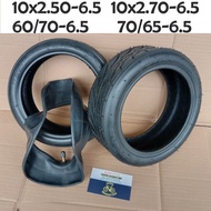 10x2.50-6.5 10x2.70-6.5 60/70-6.5 70/65-6.5 electric scooter tire Tyre Tube e Scooter Tayar Elektrik