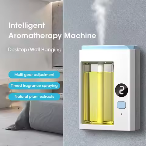 4-Modes Scent Diffusers for Home Oil Diffuser Bedroom Vaporizer Natural Fragrance Humidifier USB Aro
