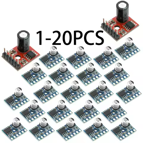 1-20PCS 5128 Amplifier Board 5W Class D Digital Mono Audio Module Low Distortion VS88715V DC2.5-5.5V