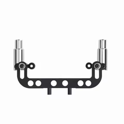 Plastic Double Exhaust Vent Pipe For 1/10 RC Crawler Car TRX4 RC4WD D90 D110 Axial Scx10 90046 CC01 