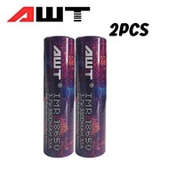 AWT 18650 3.7V 3500mah Lithium ion Rainbow Rechargeable Battery For Flashlight Torch