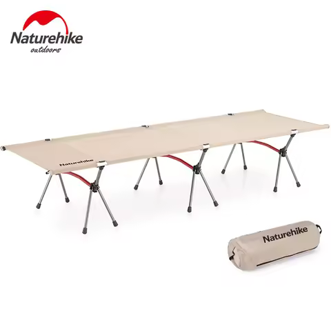 Naturehike Outdoor Folding Bed High-Low Bed Camping Ultralight Portable Camp Bed Camping Equipment T