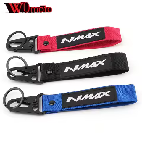 Embroidery Keychain For YAMAHA NMAX N-MAX 155 150 125 Motorcycle Accessories NMAX155 NMAX150 NMAX125