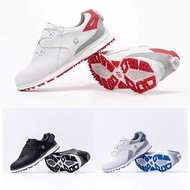 FJ New Golf Shoes Men's Waterproof, Breathable, Anti slip Golf Fixed Nail Leisure Training Golf Men's Shoes