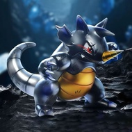 Miracle Island Iron Armored Tyrannosaurus Figure Pokémon Anime GK Model Figure Trendy Play Model Dec