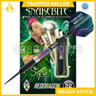 Red Dragon Darts Peter Wright Corra 90% Tungsten Steel Tip Darts - 22g/23g/24g