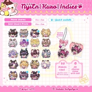 【NijiEN | Shoto | K9Kuro | Quinn🐾】 Smol Print | Phone Charm【 (っ´  ᐜ ` )っ=💖】