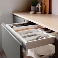Utensils Tray Kitchen Drawer Divider Cutlery Holder Drawer Organizer