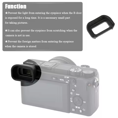 A52TFDA-EP17 Viewfinder Eyepiece Eyecup Eye Cup for Sony A6600 A6500 A6400 Digital Camera, Replace E