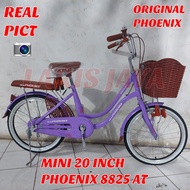 SEPEDA MINI KERANJANG PEREMPUAN NEW PHOENIX 20 INCH sepeda keranjang