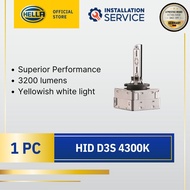HELLA HID Xenon Headlight Bulb D3S 4300K 8GS 178 560 831 (Single bulb)