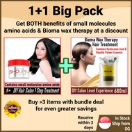 [SG Seller] 1+1 Big Pack Hair Treatment Conditioner Small Molecules Amino Acids & Bioma Wax Therapy 