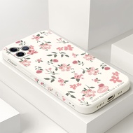 Pink Flowers Phone Case For iPhone 17 Air 16 Plus 16E Pro Max 4G 5G Fashion Cover
