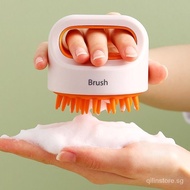 Shampoo Brush Artifact Japanese Soft Silicone Head Massager Shampoo Grip Cleaning Brush Brush Men's Shampoo Hair Comb