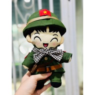 A80 Teddy Bear Patriotic Soldier, Army Uncle, Military Liberation.