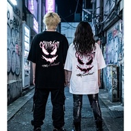 Couple T-shirt CONTRAST Atsan Kapel Men's and Women's Adult Couple Clothes Dating Twins Cool