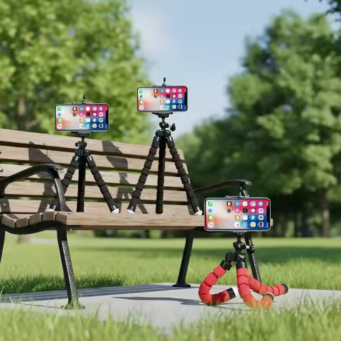 Sponge Octopus Tripod Universal Lazy Mobile Phone Holder Portable Camera Tripod with Mobile Phone Cl