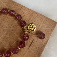 Rose Quartz and Strawberry Quartz （Moden Deign）