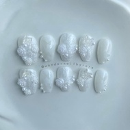 [WONDERNAIL] Madeline Set - PRESS ON NAILS/ FAKE NAILS/ FAKE NAILS/ PRESS ON NAILS HANDMADE/ CUSTOM 