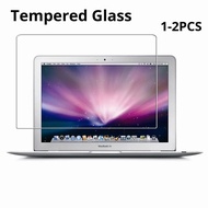 1-2Pcs HD Glass Screen Protector For Apple MacBook Retina Pro Air 13.3 12 11.6 Inch A1502 A1278 A136