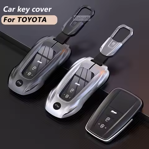 Key Case, For Toyota Crown Mirai Alpharo Corolla Prius Camry bZ4X bZ3 Rav4, Smart Remote Key Protect