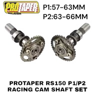 RS150 Rs Racing Cam Shaft Set 57-63mm 63-66mm Protaper