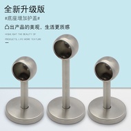 Scooter Popular Stainless Steel Towel Tube Seat Clothes Rod Hanging Ordinary Flange Seat Clothes Rod