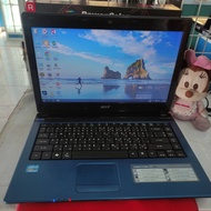 Acer aspire 4750 มือสอง CPU i3  เจน 2 2310m 2.5GHz สภาพสวย   แรงลื่นๆ