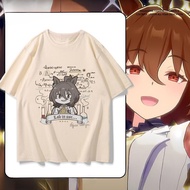 HOTUma Musume Agnes Tachyon T-Shirt With Q Print Cosplay