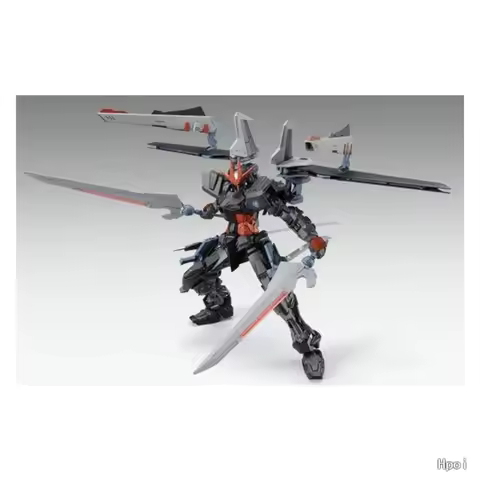 Bandai MG Noir Series Astray Noir & Strike Noir SEED Destiny Stargazer Dark Black Gray Orange Expand
