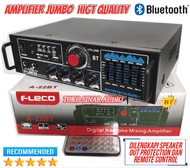 FLECO A-22BT Mixer Power Amplifier Bluetooth USB/SD/FM/MP3 (ampli power bass bluetooth / ampli power