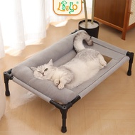 LDECO Pet Bed for Cats & Dogs - Breathable Mesh Design Durable Cat Bed - Removable & Moisture-Proof 