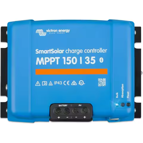 SmartSolar MPPT Solar Charge Controller (Bluetooth) Charge Controllers for Solar Panels