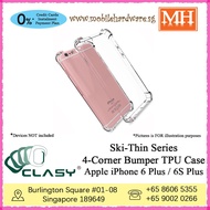 [Authentic] CLASY Ski-Thin Series 4-Corner Bumper TPU Case For Apple iPhone 6 Plus / 6S Plus MH