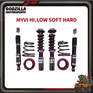 D2 High Low Soft Hard Honda City TMO Jazz GE Honda Civic FB FC FD City adjustable absorber 32step