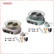 [szxmkj2lp] Pottery Wheel Machine Mini Pottery Wheel Kit Electric Clay Wheel Shaping Machine with Fo