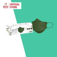 DURIO 904 KF94 MASK RESPIRATOR 10S (ARMY GREEN / EMERALD)