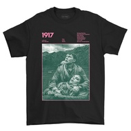 S-5XL Ready stock Film T-Shirt 1917 #03 Movie T-shirt COD