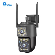 V380 Pro 8MP CCTV Camera - High Resolution, Two Lenses, Weather Resistant