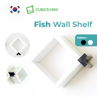 [Dekorea] CUBICS MINI Wall Shelf Fish / Modern Furniture Wall Shelf / Book Shelf