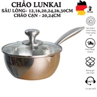 LUNKAI pan 12cm,16cm,20cm,24cm,26cm,30cm, non-stick pan, induction cooker pan, frying pan, induction