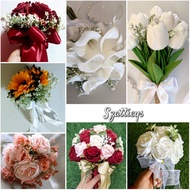 💐Bunga tangan pengantin | Artificial flower | Bunga tangan nikah tunang | tulip | calla lily